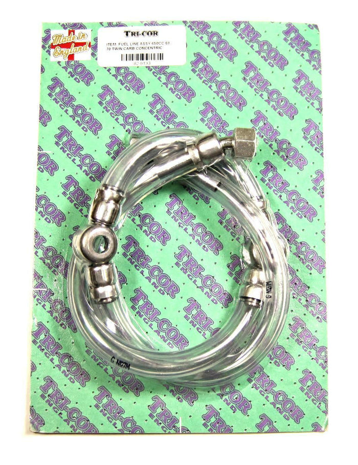 Fuel Line Assembly 650 Triumph 1968 1969 & 1970 82-8133 UK MADE for Amal 930 626