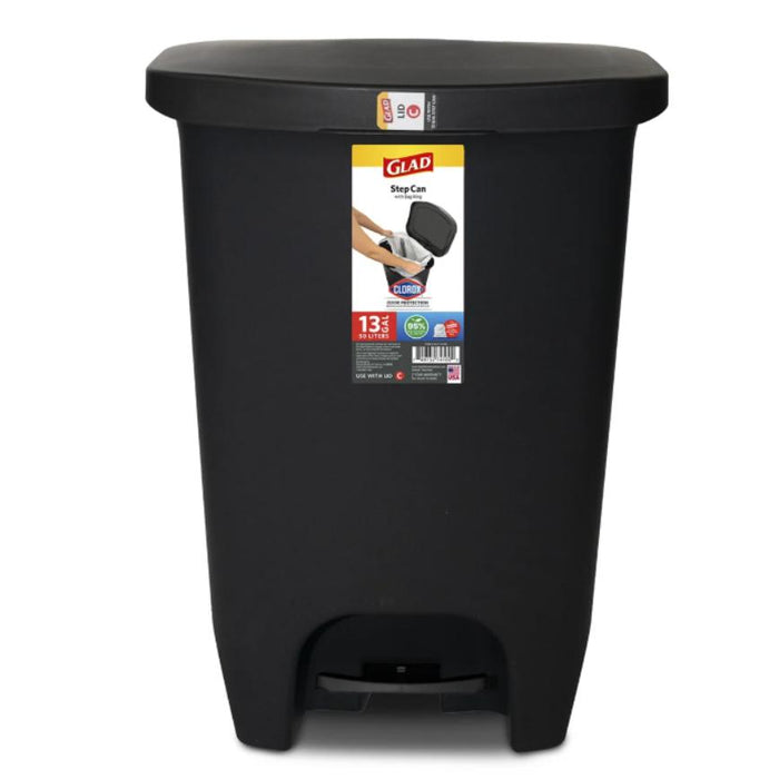 Glad Trash Can with Step Pedal
