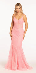 bubblegum/size/4/missy/Camille La Vie/Glitter Glow in the Dark Swirl Sweetheart Corset Mermaid Dress with Godets/front alt