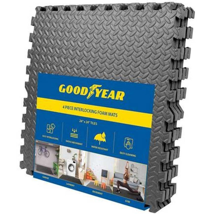 Goodyear Interlocking Foam Mats 4 pk.