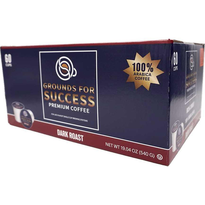 Grounds for Success Premium Coffee K-Cups Dark Roast 60 ct.