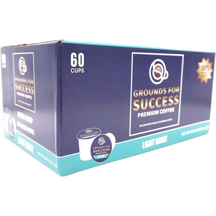Grounds for Success Premium Coffee K-Cups Light Roast 60 ct.