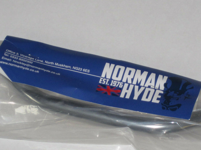 Handlebars 1" Norman Hyde M Cafe Racer Bars Triumph Norton BSA no end plugs
