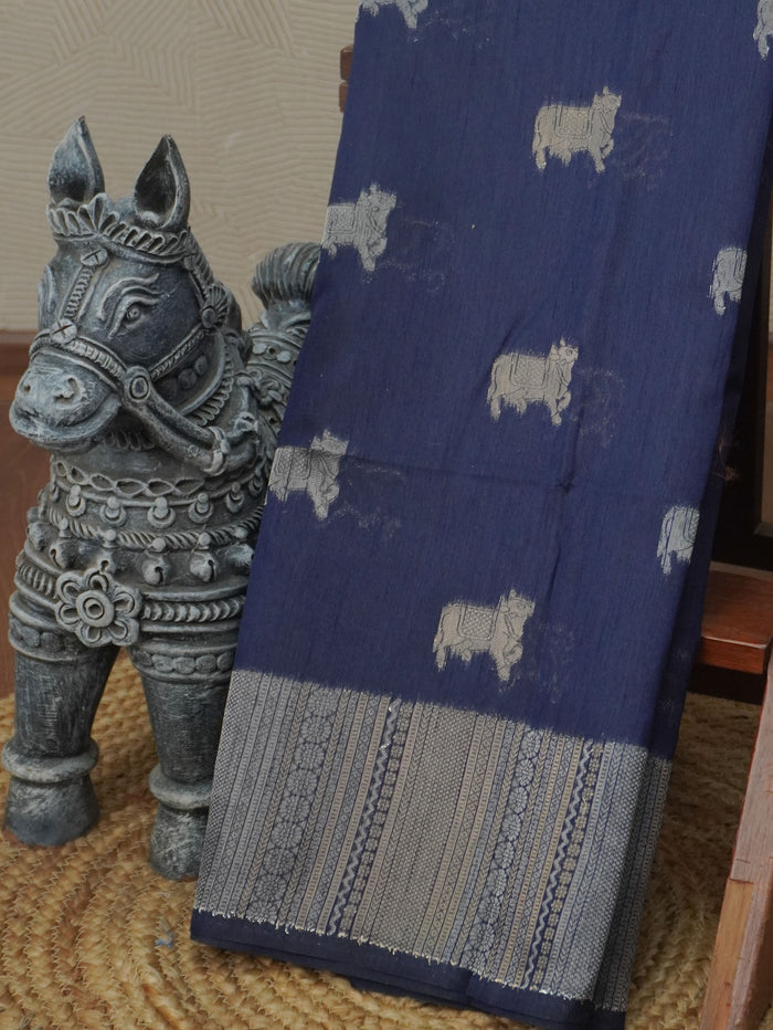 Handloom Silk Cotton Saree | TTDS3453