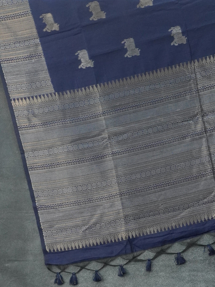 Handloom Silk Cotton Saree | TTDS3453