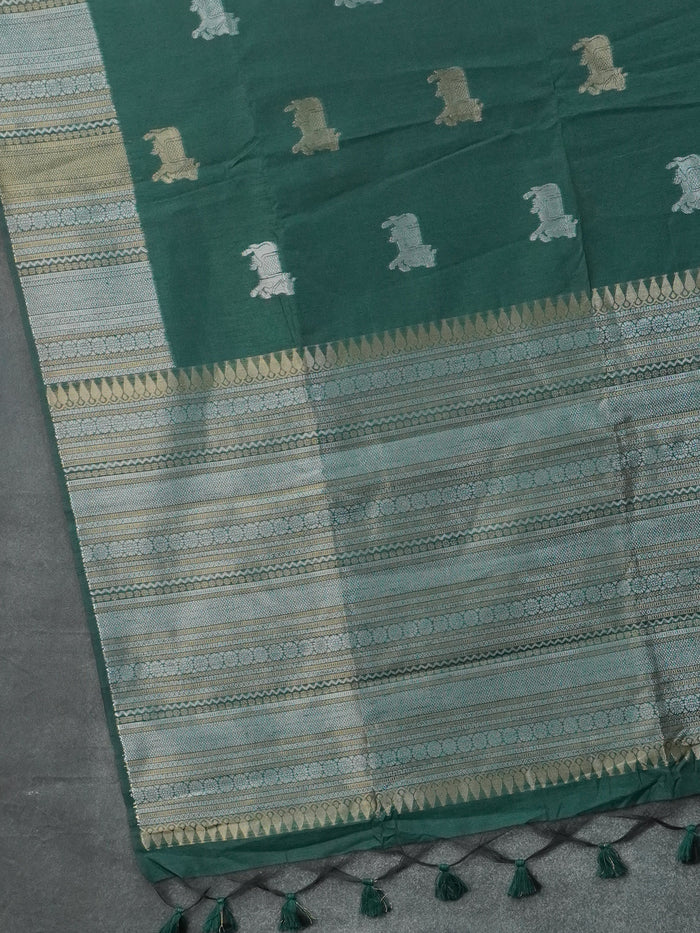 Handloom Silk Cotton Saree | TTDS3453