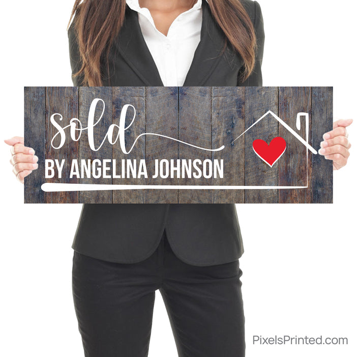 welcome home closing day photo prop sign