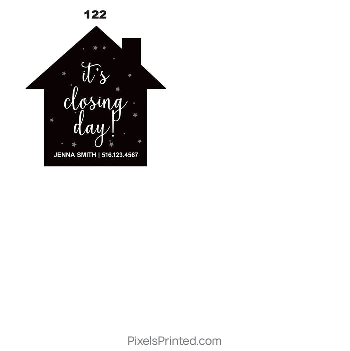 We Bought a House Y’all Sign | Fun House Shaped Realtor Prop - PixelsPrinted