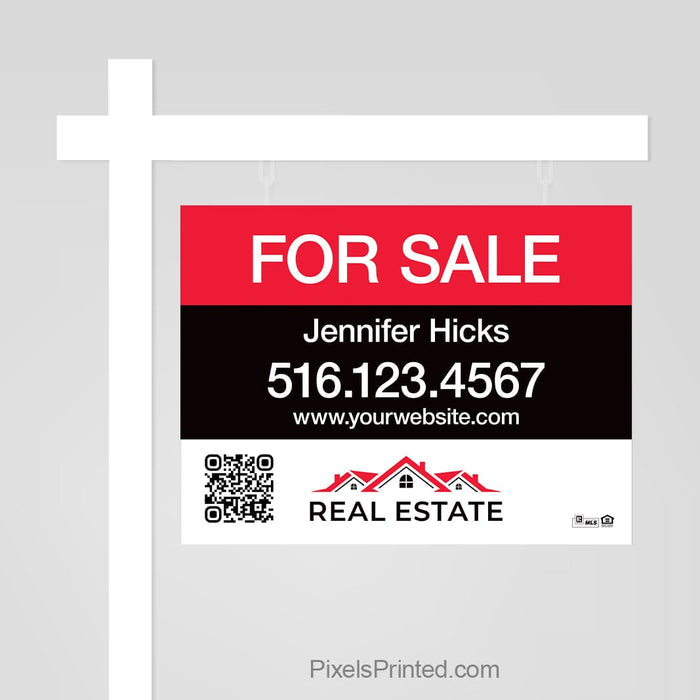 Independent agent real estate for sale sign panels PixelsPrinted