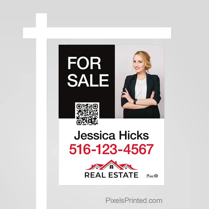 Independent agent real estate for sale sign panels PixelsPrinted