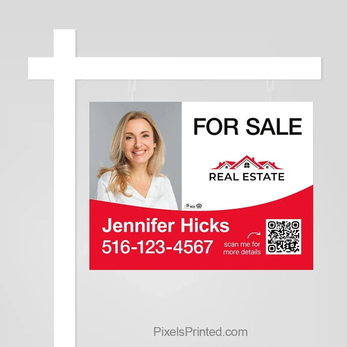Independent agent real estate for sale sign panels PixelsPrinted