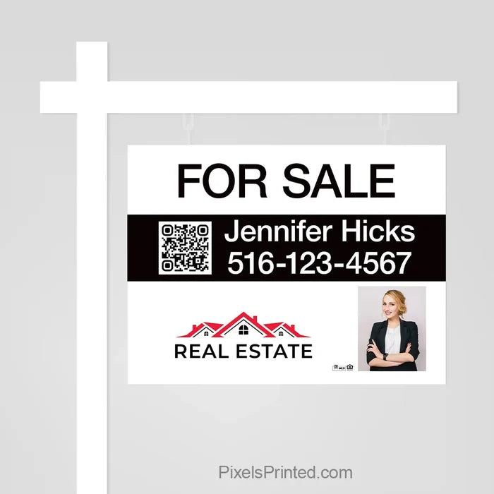 Independent agent real estate for sale sign panels PixelsPrinted
