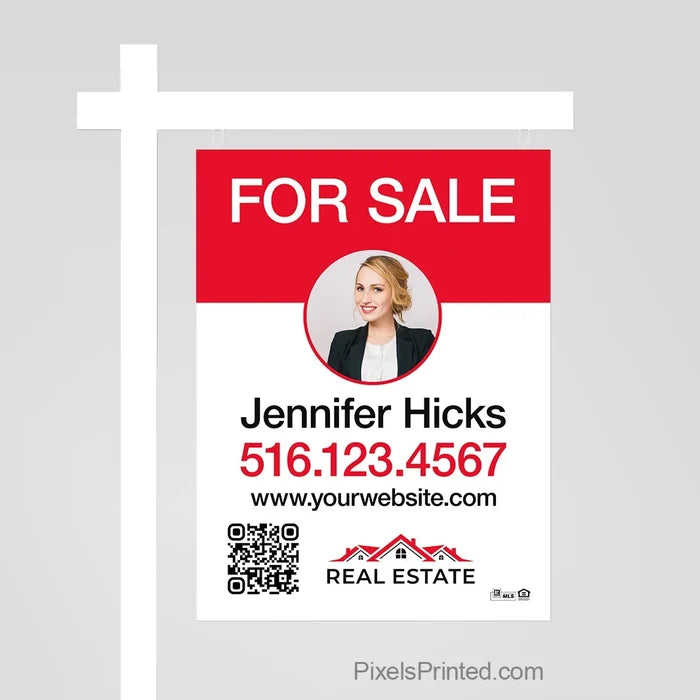 Independent agent real estate for sale sign panels PixelsPrinted