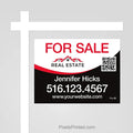 Independent agent real estate for sale sign panels PixelsPrinted
