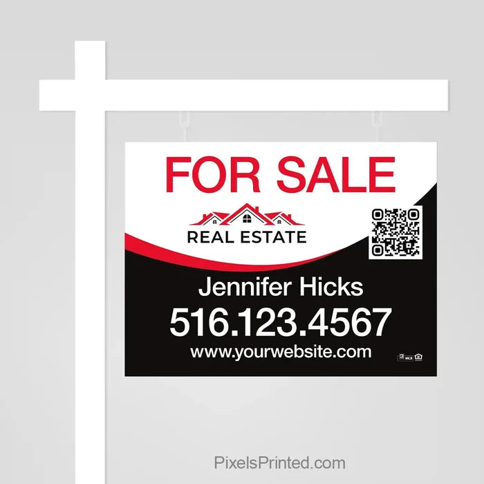 Independent agent real estate for sale sign panels PixelsPrinted