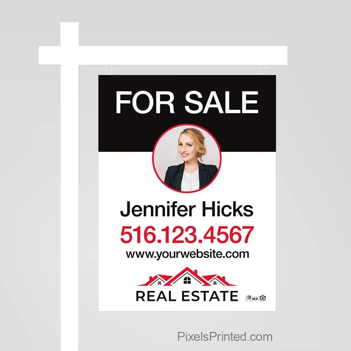 Independent agent real estate for sale sign panels PixelsPrinted