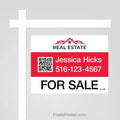 Independent agent real estate for sale sign panels PixelsPrinted