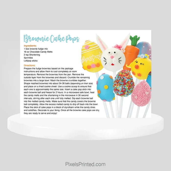 Independent real estate Easter brownie cake pops recipe PixelsPrinted
