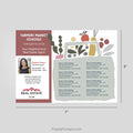 Independent Real Estate Farmers Market Schedule Postcard Magnet postcard magnets PixelsPrinted