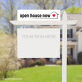 independent real estate open house sign riders PixelsPrinted