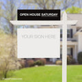 independent real estate open house sign riders PixelsPrinted