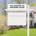 independent real estate sign riders PixelsPrinted