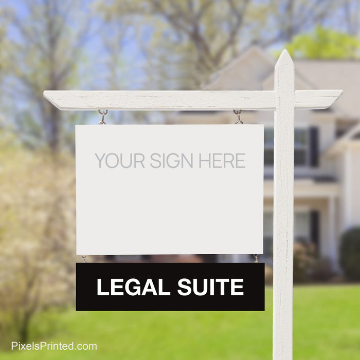 independent real estate sign riders PixelsPrinted