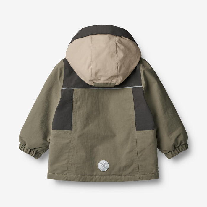 Wheat Outerwear Jacket Laust Tech Jacket 1133 dry leaves