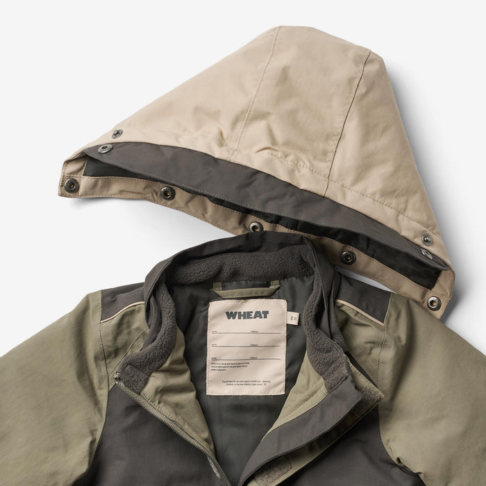 Wheat Outerwear Jacket Laust Tech Jacket 1133 dry leaves