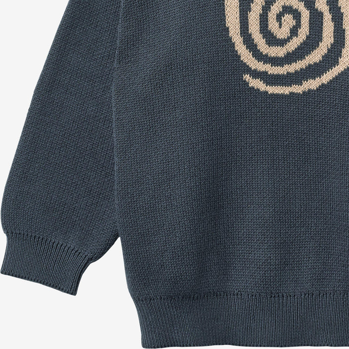Wheat Main Jacquard Pullover Lesley Pullover 1060 ink