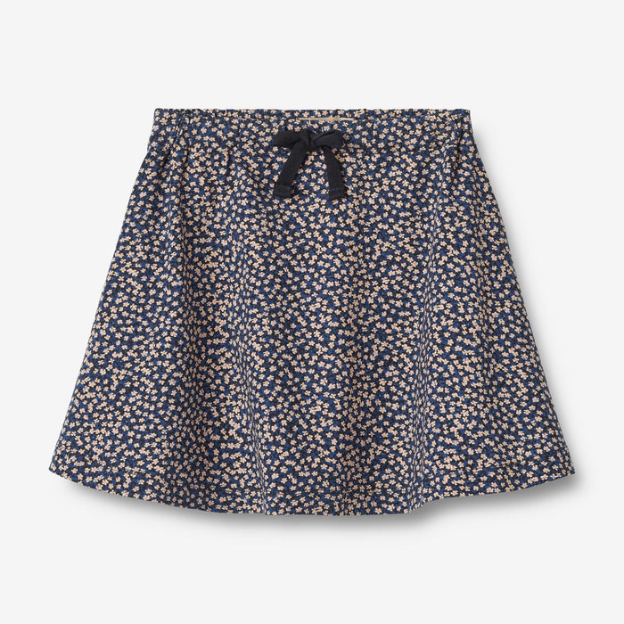 Wheat Main Jersey Skirt Rosie Skirt 1481 blue flowers