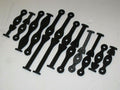 John Bull rubber cable tie 12 assortment 6" 4.5" 4" 3.75" 2.75" 2.25" UK Made * !