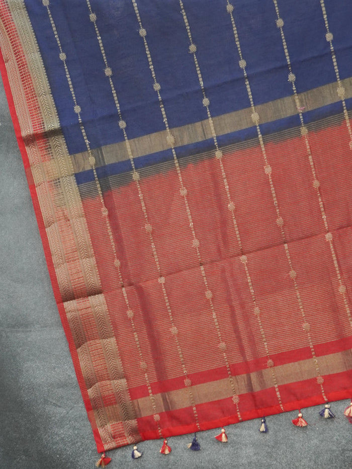 Jute Silk Cotton Saree | TTDS3449