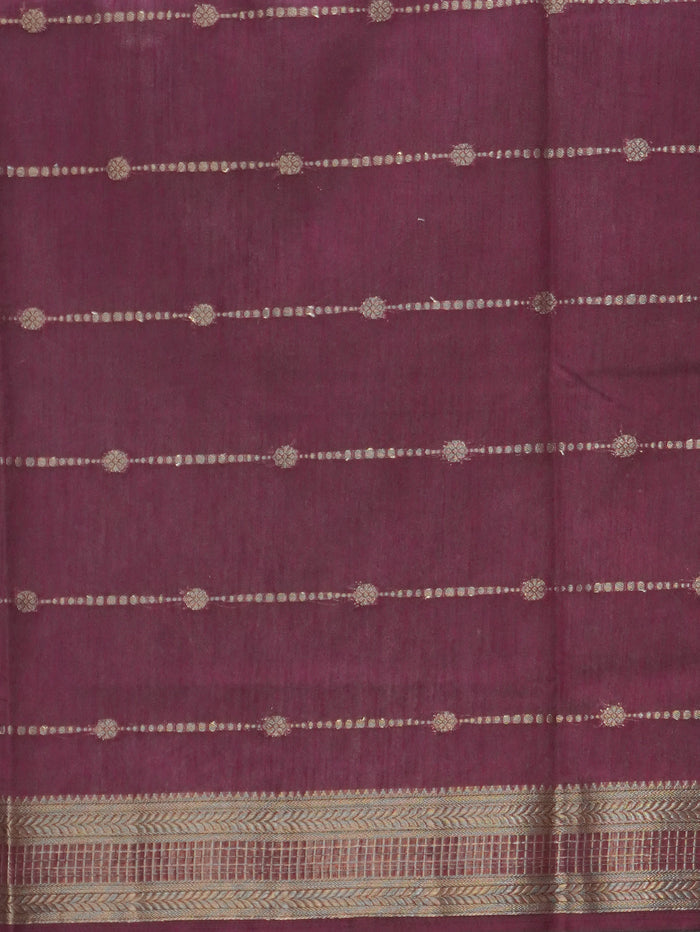 Jute Silk Cotton Saree | TTDS3449