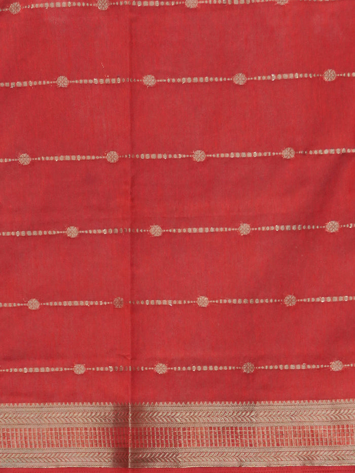 Jute Silk Cotton Saree | TTDS3449