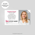 Keller Williams business card stickers PixelsPrinted