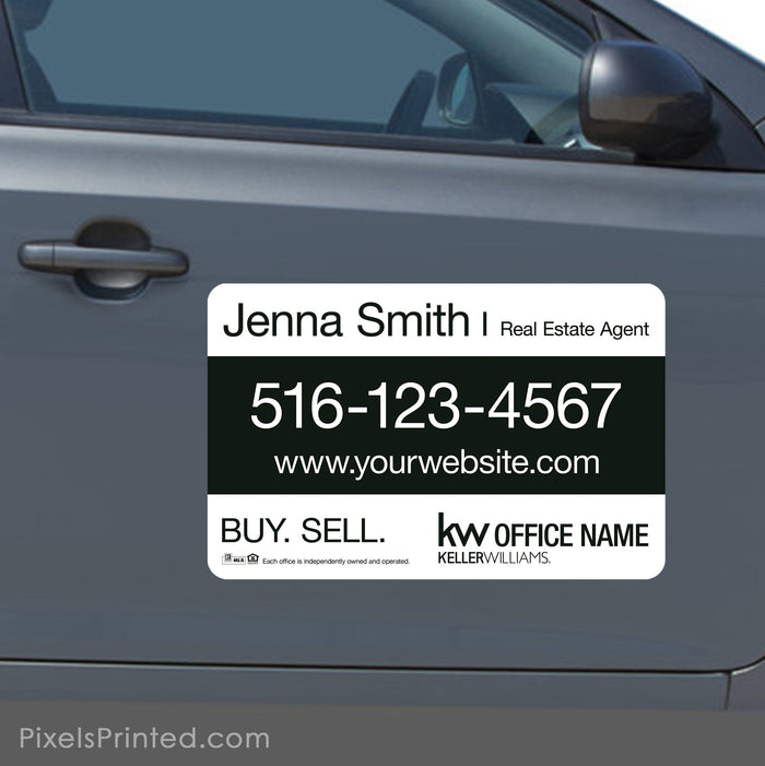 Keller Williams car magnets PixelsPrinted