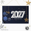 REMAX real estate Happy New Year postcards