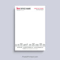 Keller Williams real estate notepad with neighborhood houses and agent branding