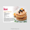 Keller Williams real estate recipe postcards PixelsPrinted