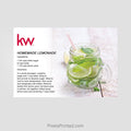 Keller Williams real estate recipe postcards PixelsPrinted