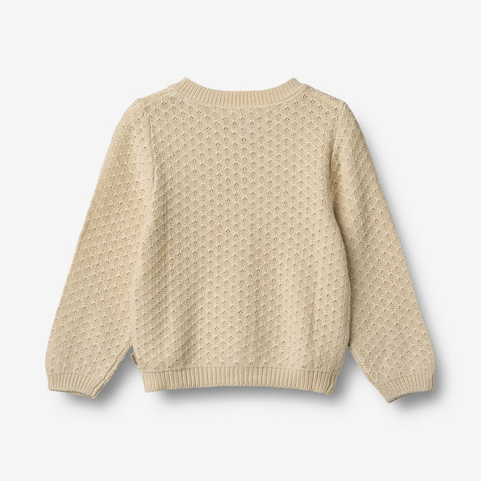Wheat Main Knit Cardigan Magnella Cardigan 3336 sandshell