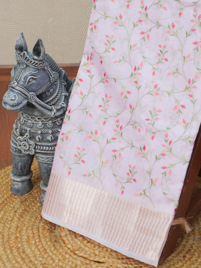 Kota Saree with embroidery work | TTDS3590