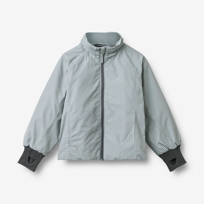 Wheat Outerwear Lightweight Puffer Jacket Sollo Jacket 1306 blue check