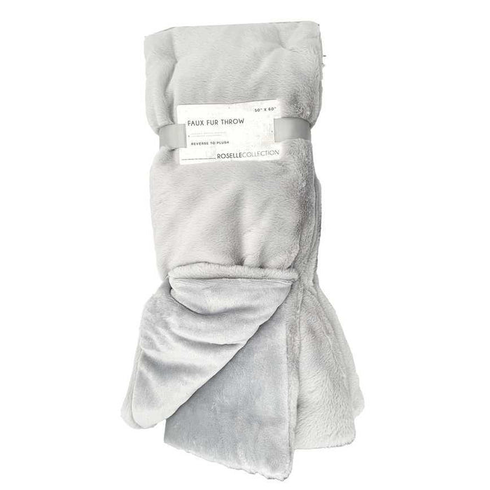 Luxurious Faux Fur Throw