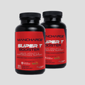ManCharge Platinum Super T Booster two-month supply testosterone support supplement bottle