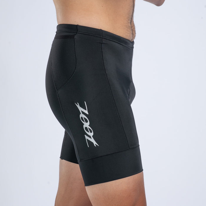 Zoot Sports TRI SHORTS 7" INSEAM Men's Core Tri 7" Fleece Chamois Short - Jet Black