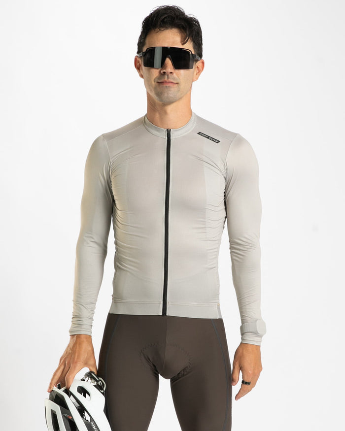 Zoot Sports CYCLE LONG SLEEVE JERSEYS Men's Elite Cycle Ls Aero Jersey - Hazelnut