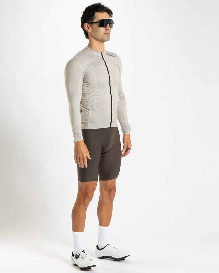 Zoot Sports CYCLE LONG SLEEVE JERSEYS Men's Elite Cycle Ls Aero Jersey - Hazelnut