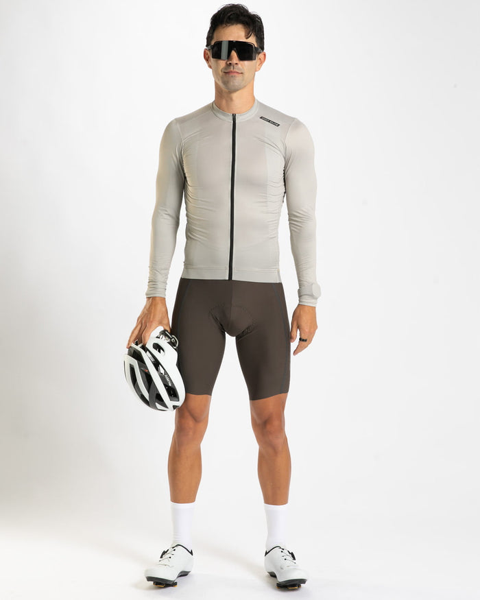 Zoot Sports CYCLE LONG SLEEVE JERSEYS Men's Elite Cycle Ls Aero Jersey - Hazelnut